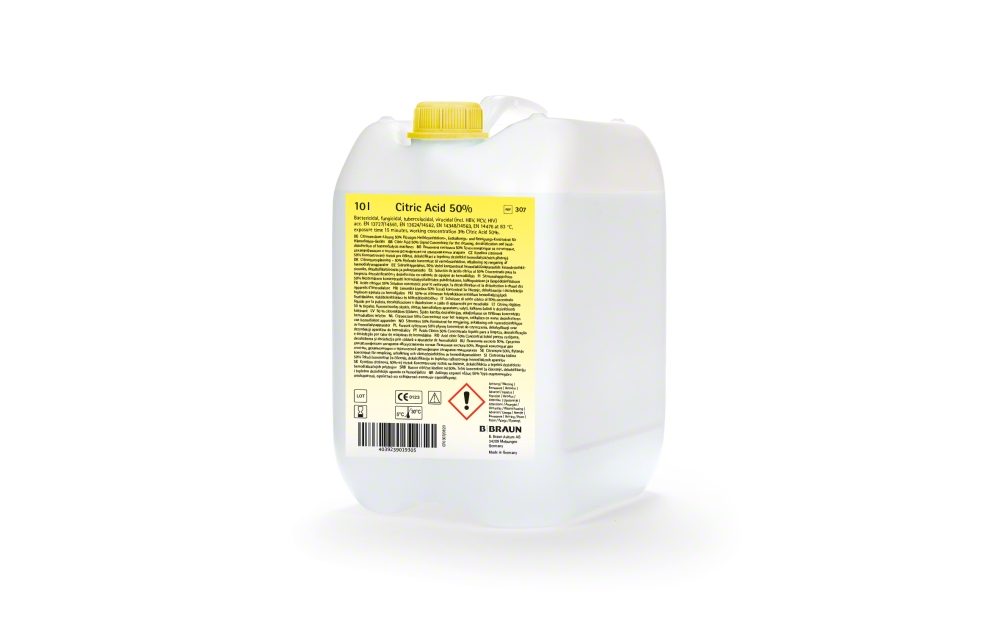 Дезинфицирующее средство «Лимонная кислота 50 %» (Citric acid 50%)